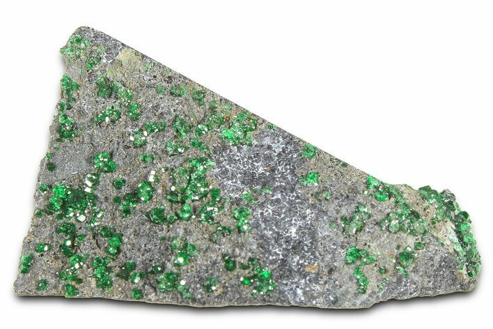 Sparkling Green Uvarovite Garnets - Russia #379989